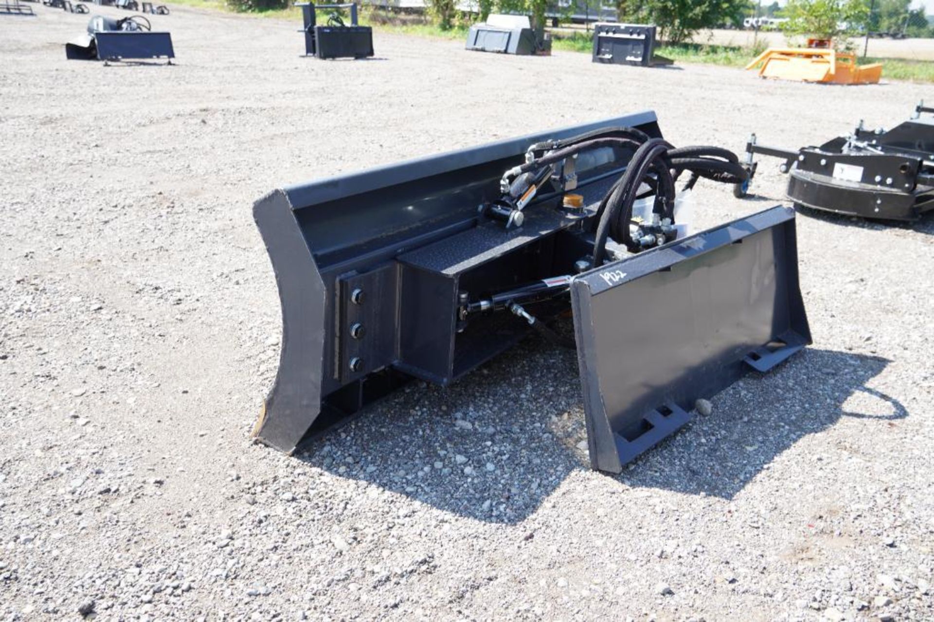 New Skid Steer Wolverine 6 Way Dozer Blade Attachment - Image 3 of 5