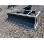 New! Greatbear Skid Steer Snow Plow Attachment