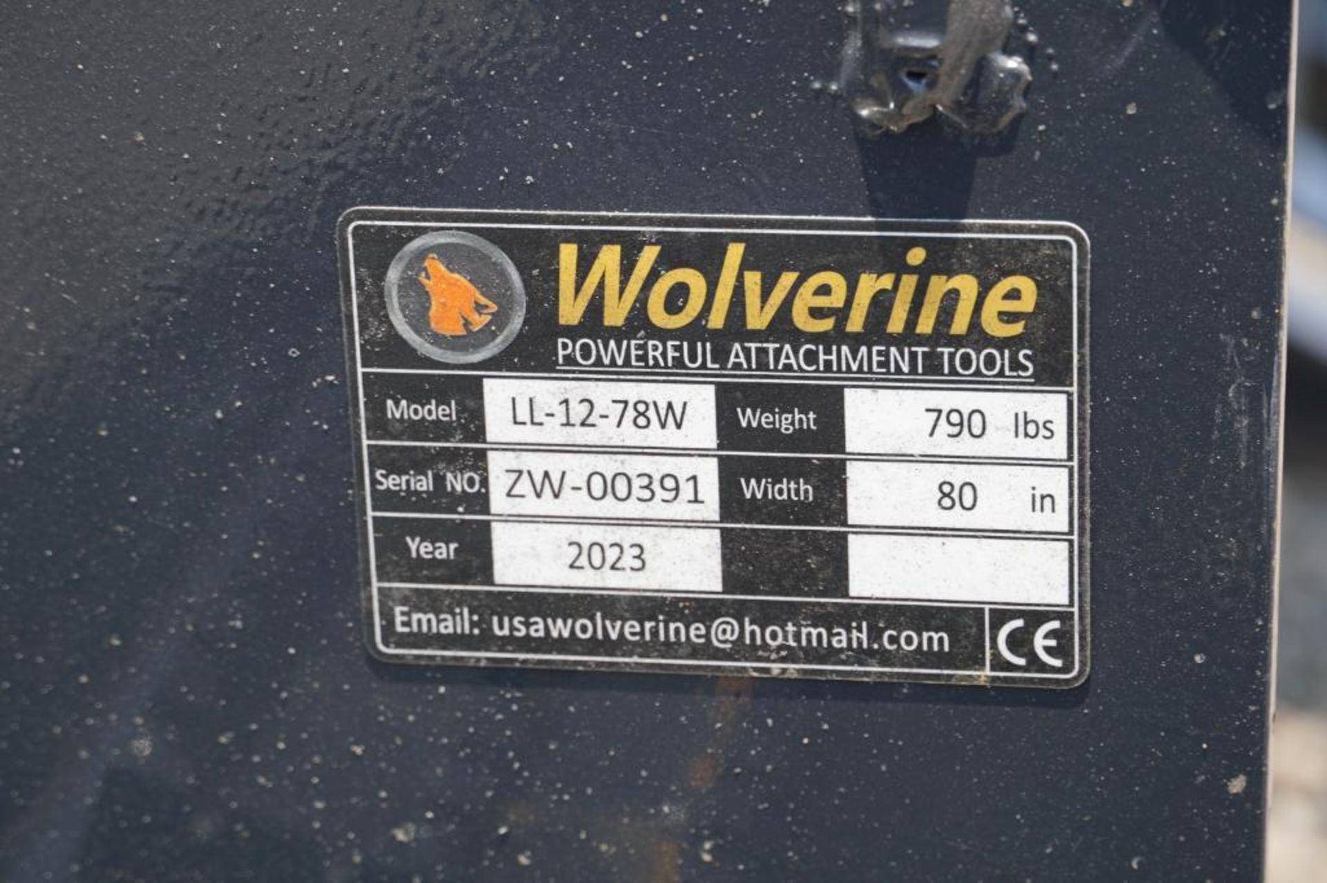 New! 2023 Wolverine Skid Steer Land Leveler - Image 5 of 5