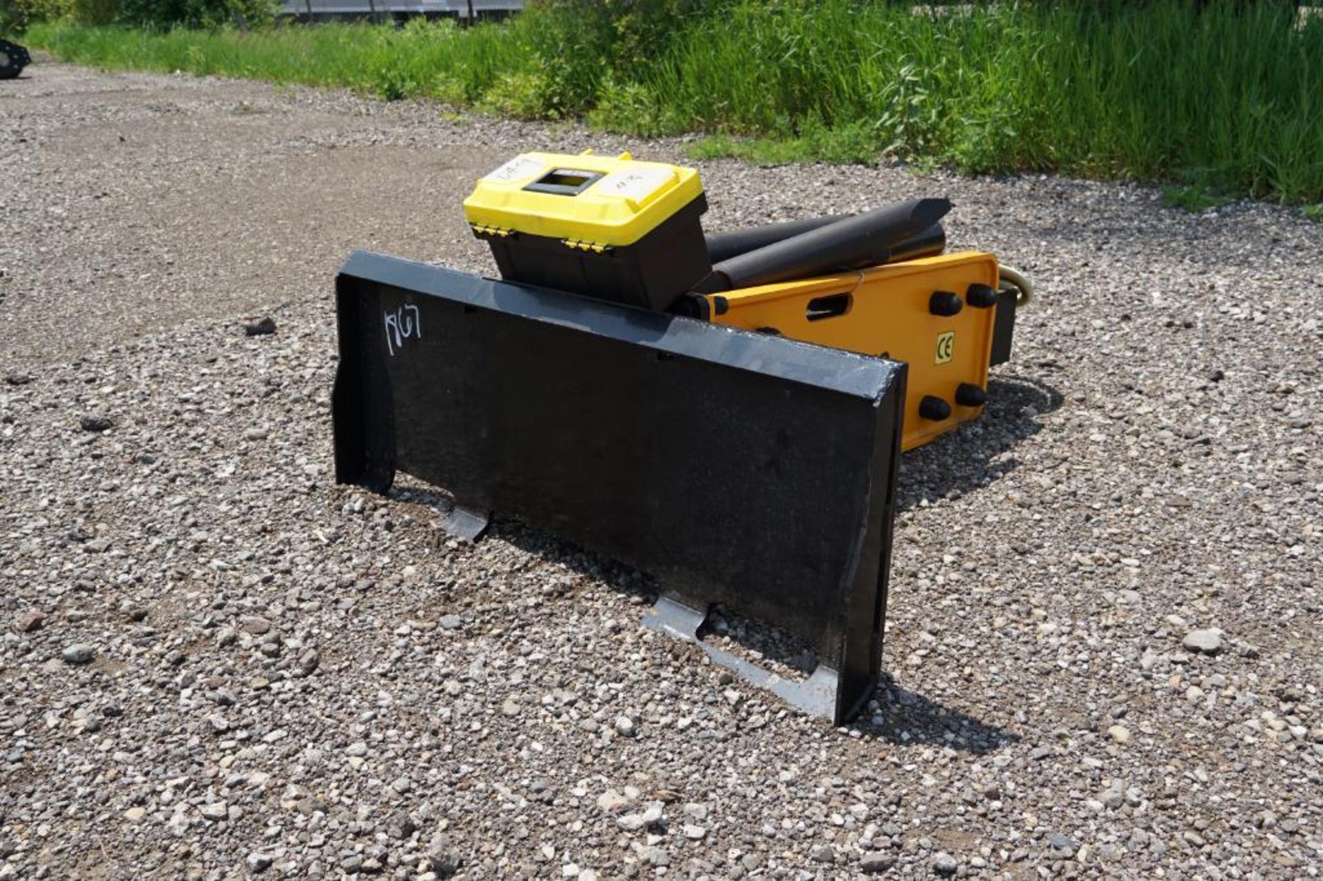 New! 2023 Wolverine Skid Steer Concrete Breaker Attachment - Image 3 of 5