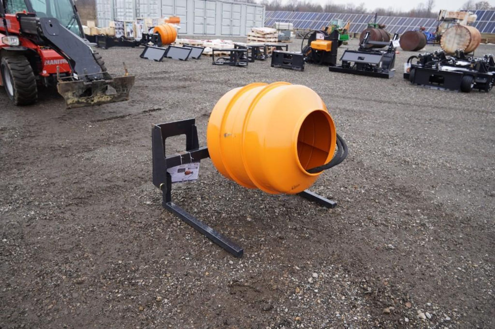 New 2023 Skid Steer Concrete Mixer Roller - Image 2 of 5