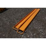 New! 2023 Wolverine Skid Steer Pallet Forks Extensions