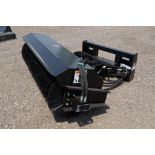 New! 2023 Wolverine Skid Steer Angle Broom Industrial Series Attachment