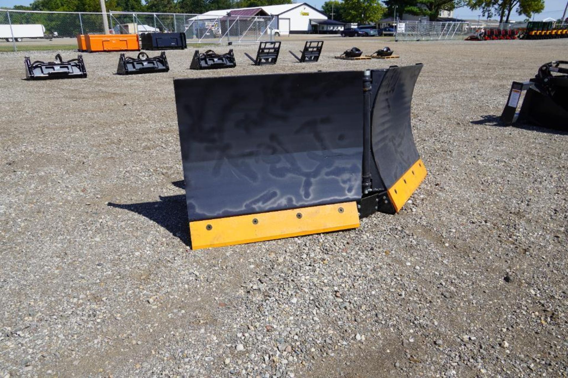 New Skid Steer Wolverine V-Snow Blade Attachment