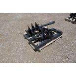 New! 2023 Wolverine Skid Steer Auger Drive and Bit Attachment