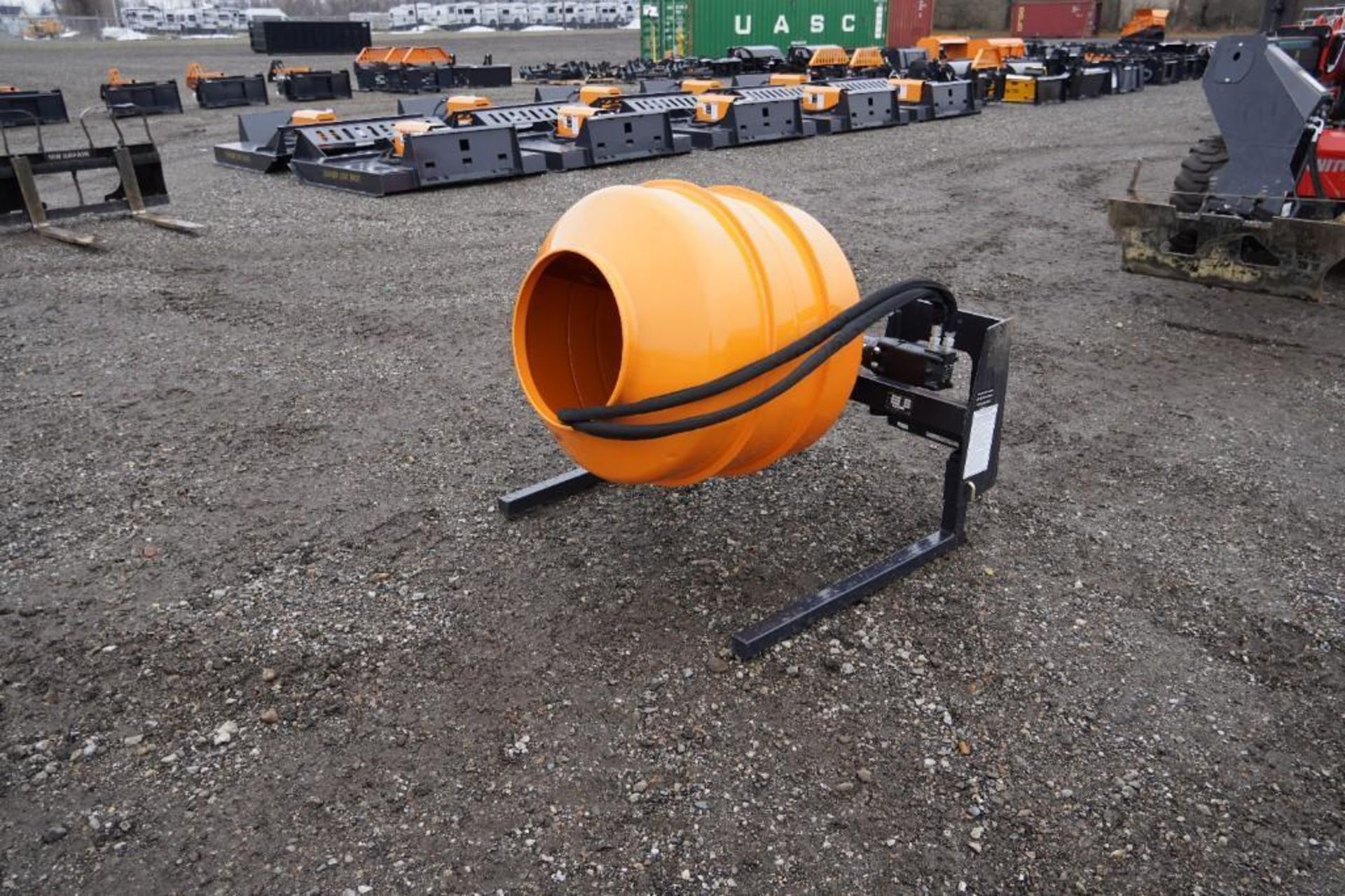 New 2023 Skid Steer Concrete Mixer Roller