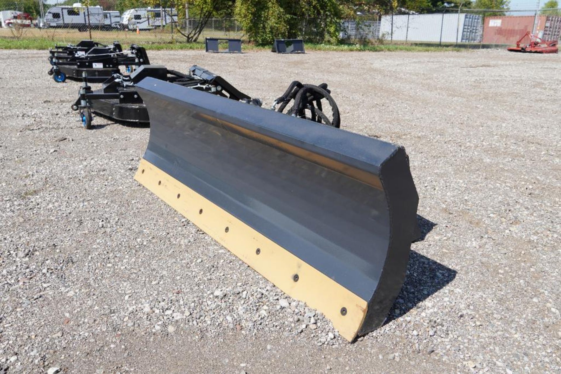 New Skid Steer Wolverine 6 Way Dozer Blade Attachment - Image 2 of 5