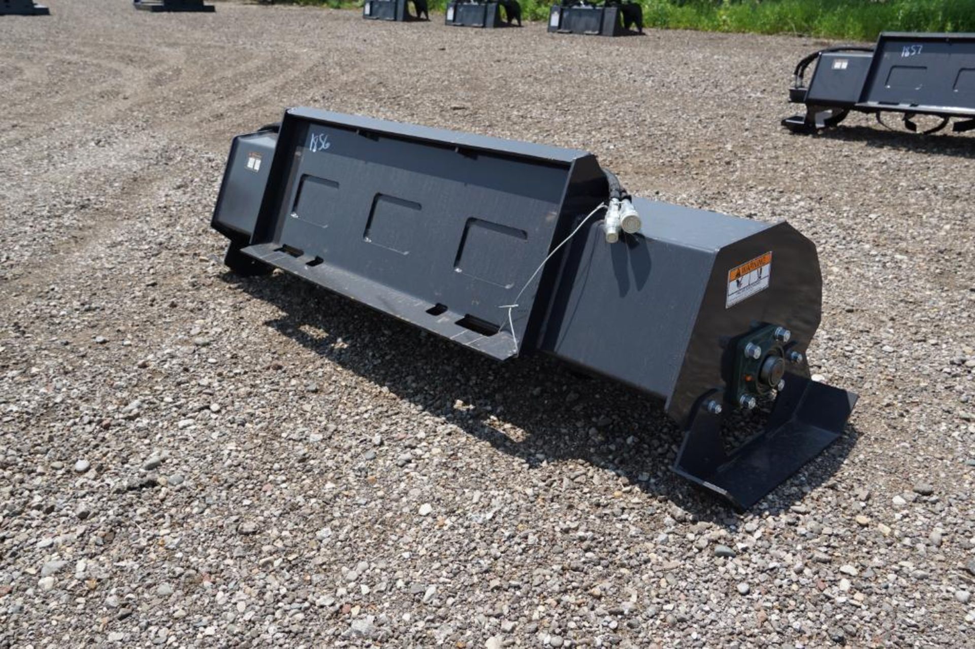 New! 2023 Wolverine Skid Steer Tiller Attachment - Image 3 of 5