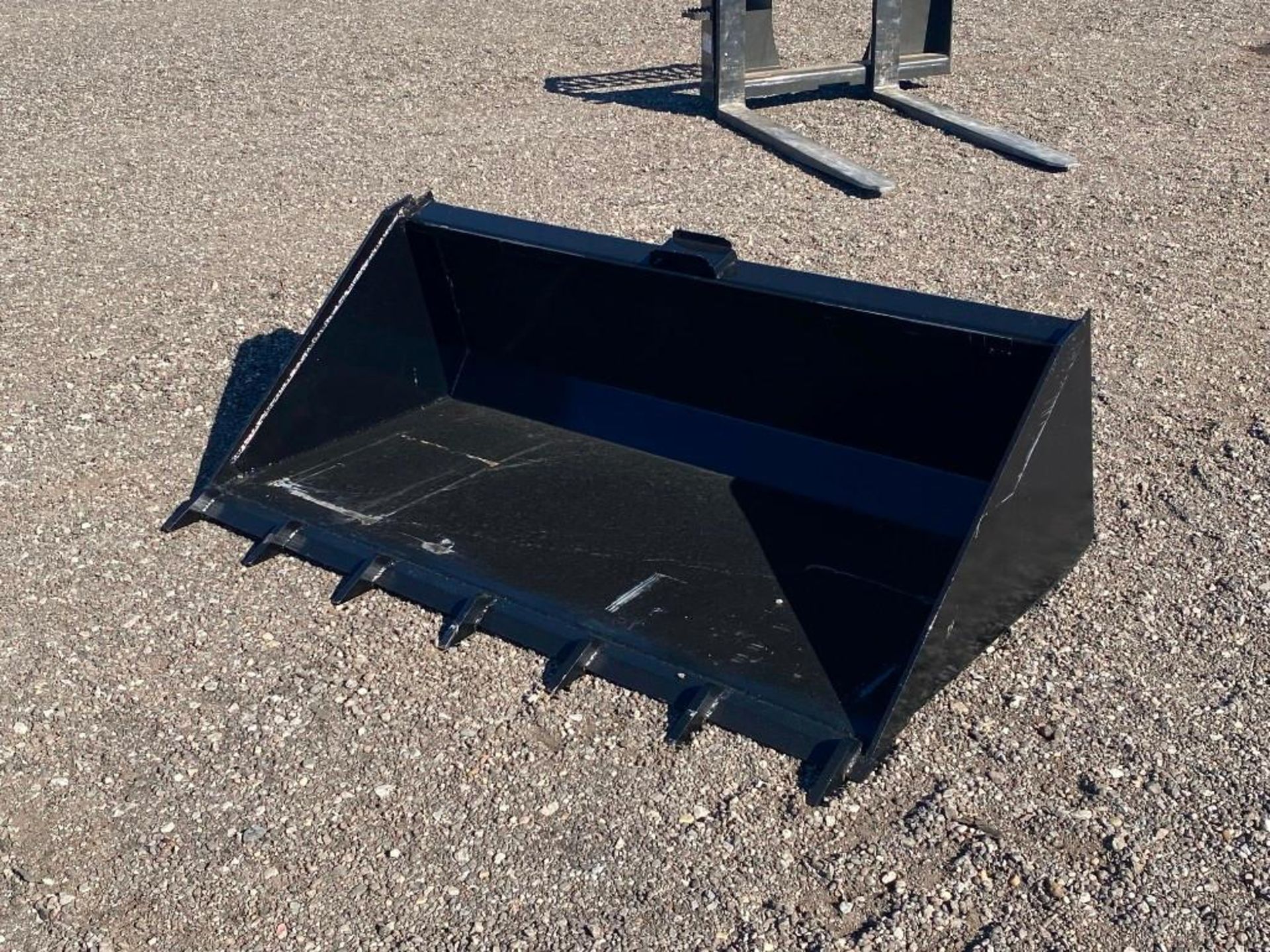 New 66" Skid Steer Bucket with Teeth*