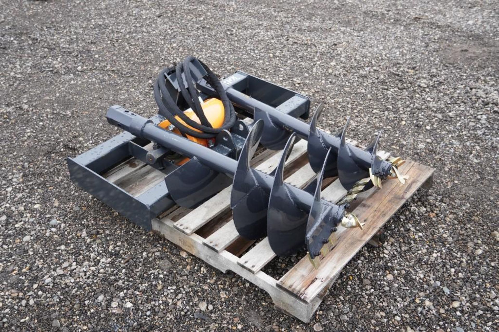 New! 2023 Wolverine Skid Steer Auger Drive and Bit Attachment