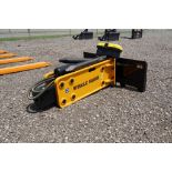 New! 2023 Wolverine Skid Steer Concrete Breaker Attachment