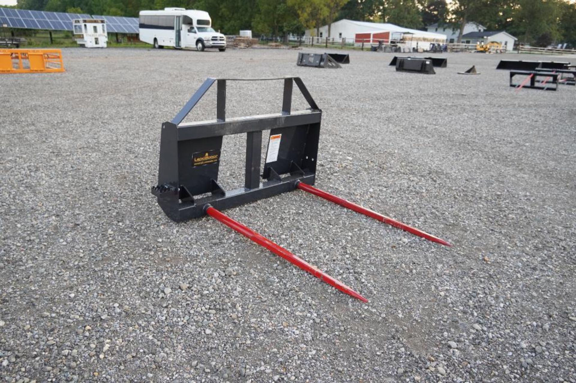 New Landhonor Skid Steer Bale Spear - Image 2 of 5