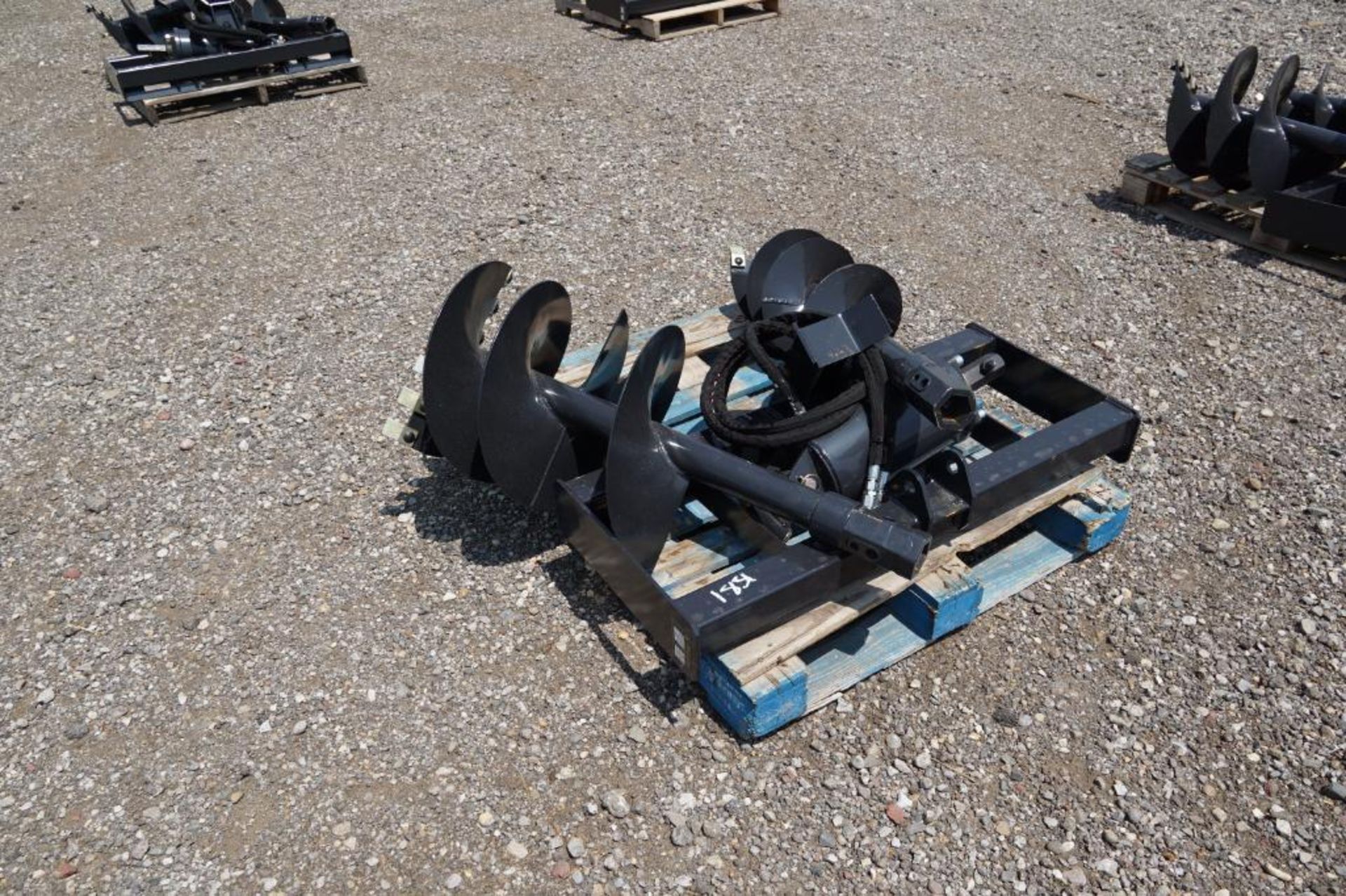 New! 2023 Wolverine Skid Steer Auger Drive and Bit Attachment