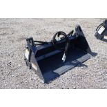 New Mini Skid Steer Wolverine Combination Bucket Attachment