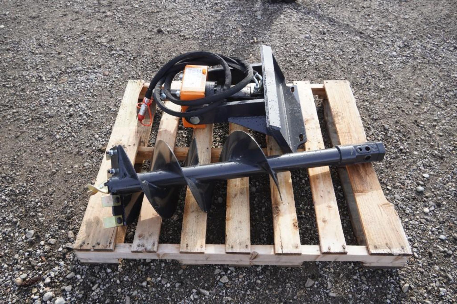 New Mini Skid Steer Wolverine Auger Drive and Bit Attachment - Image 3 of 4