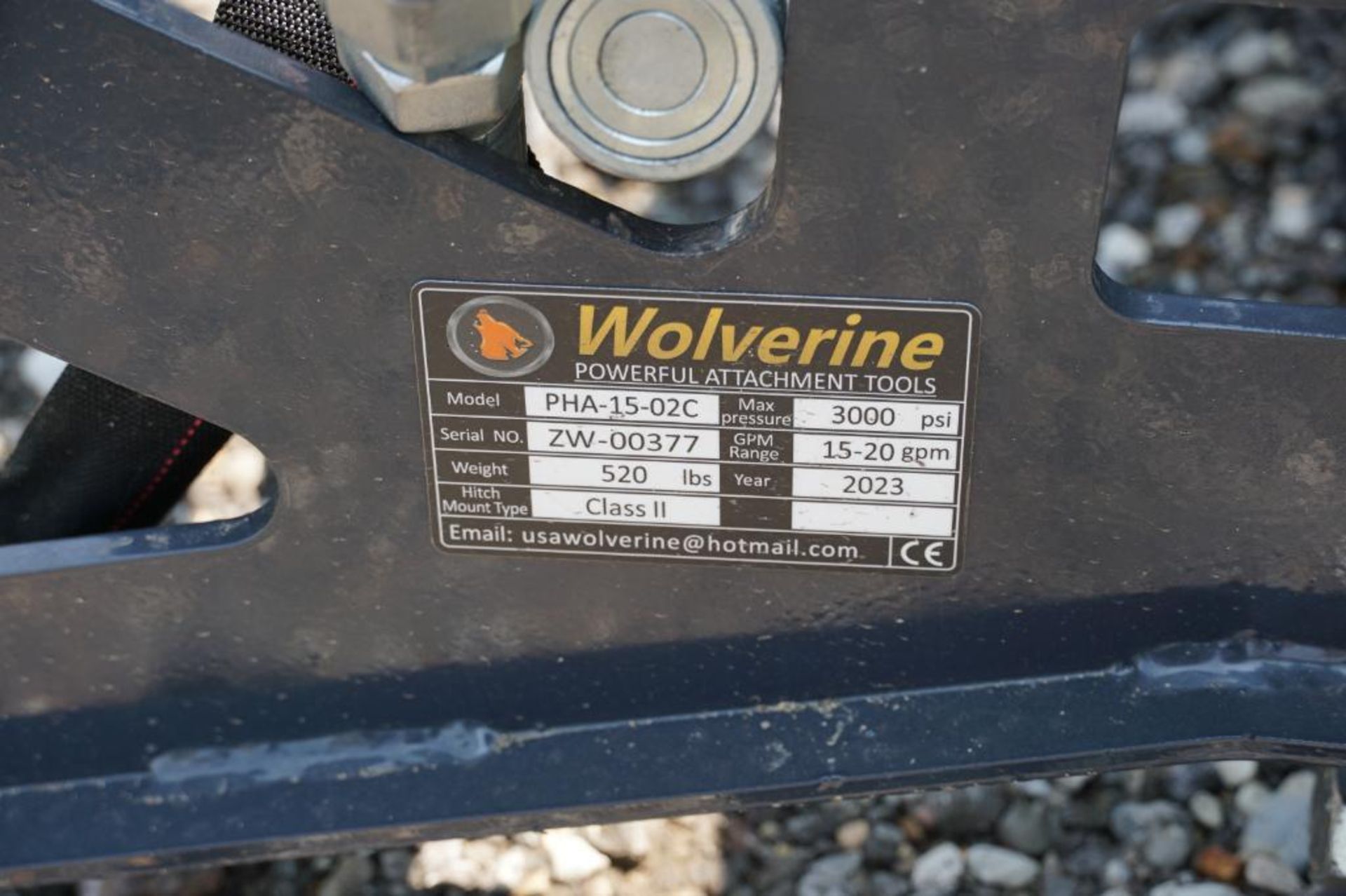 New! 2023 Wolverine Skid Steer 3 Point Hitch Adapter - Image 5 of 5