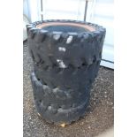 Skid Loader Rims and Tires