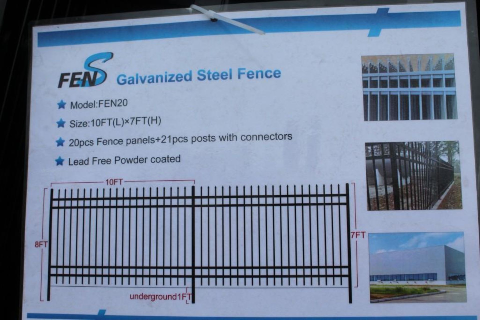New Iron Fencing - Image 6 of 6