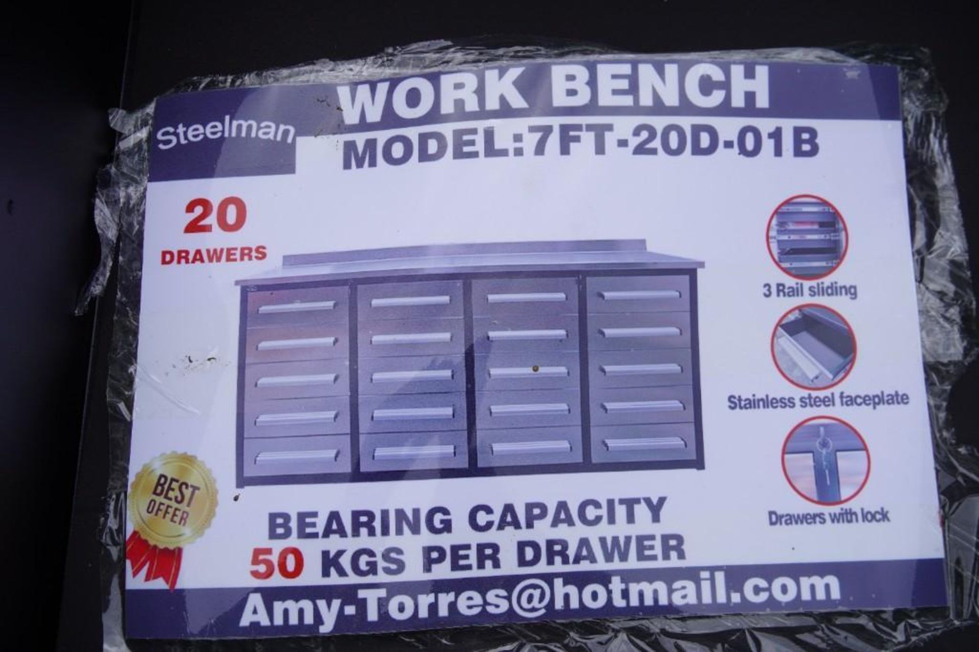 New Steelman Work Bench* - Image 9 of 9