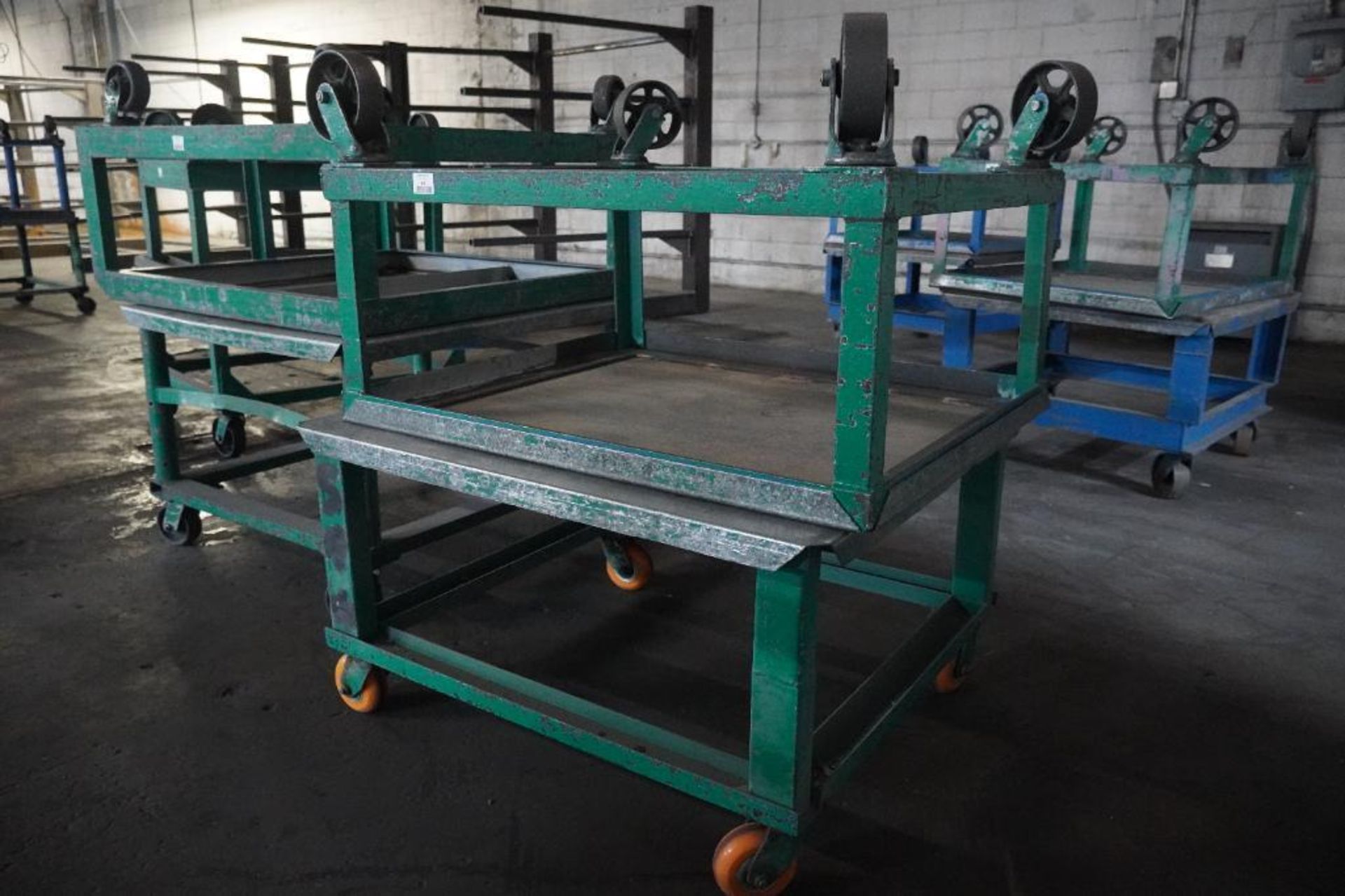 Steel Worktop Carts