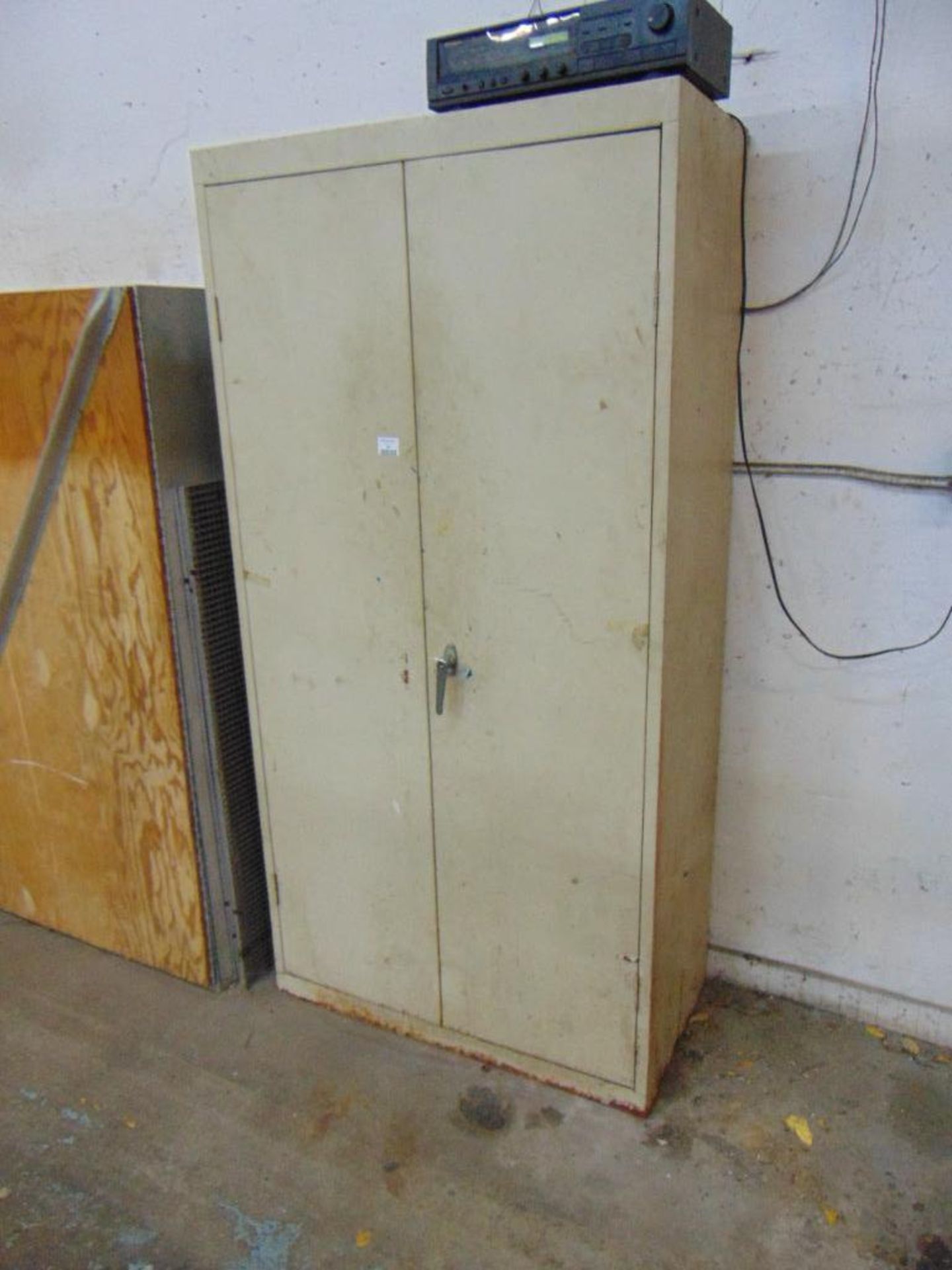 Metal Cabinet and Contents*