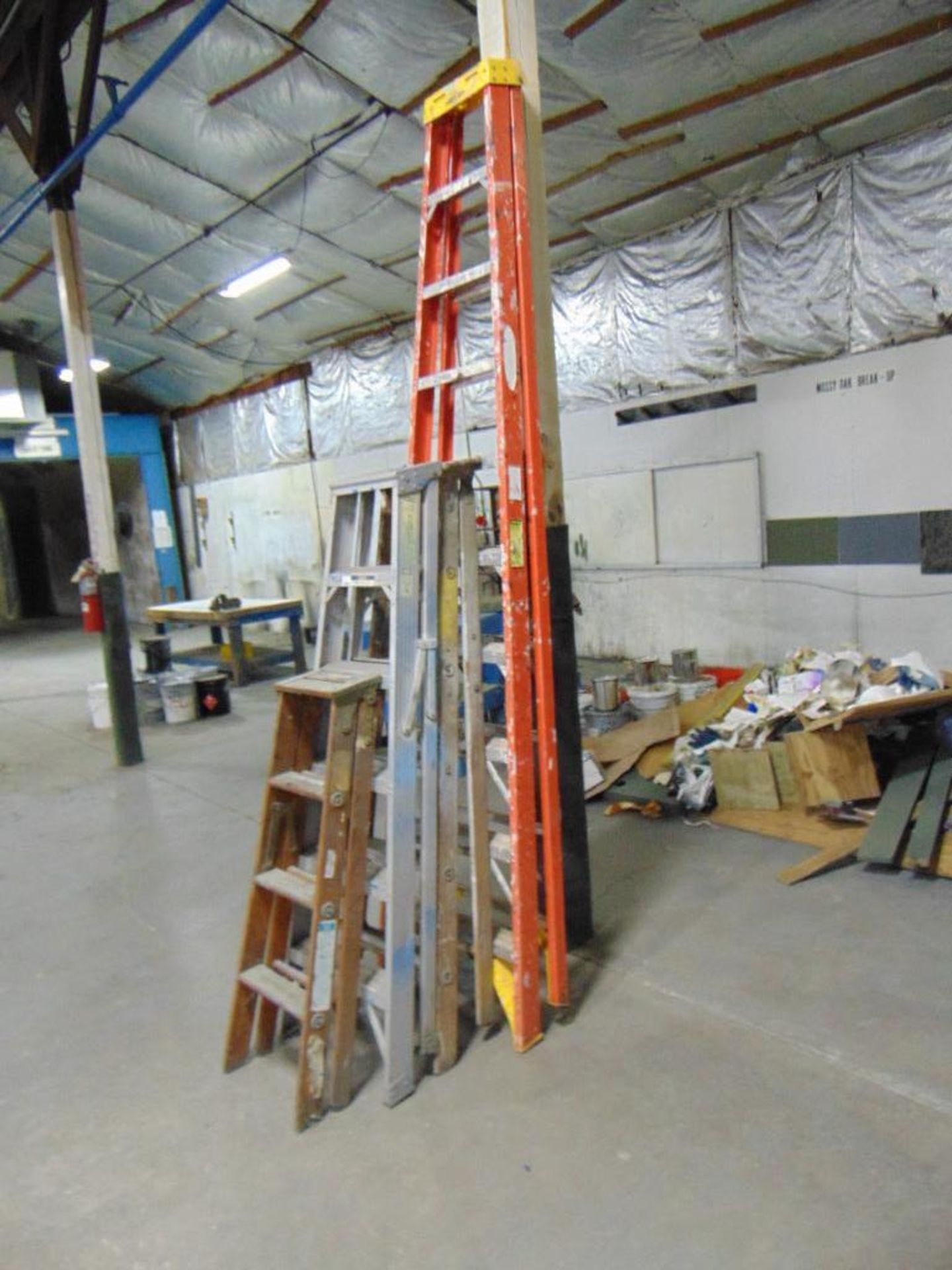 Lot of Step Ladders*