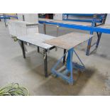 Steel Cart and Table