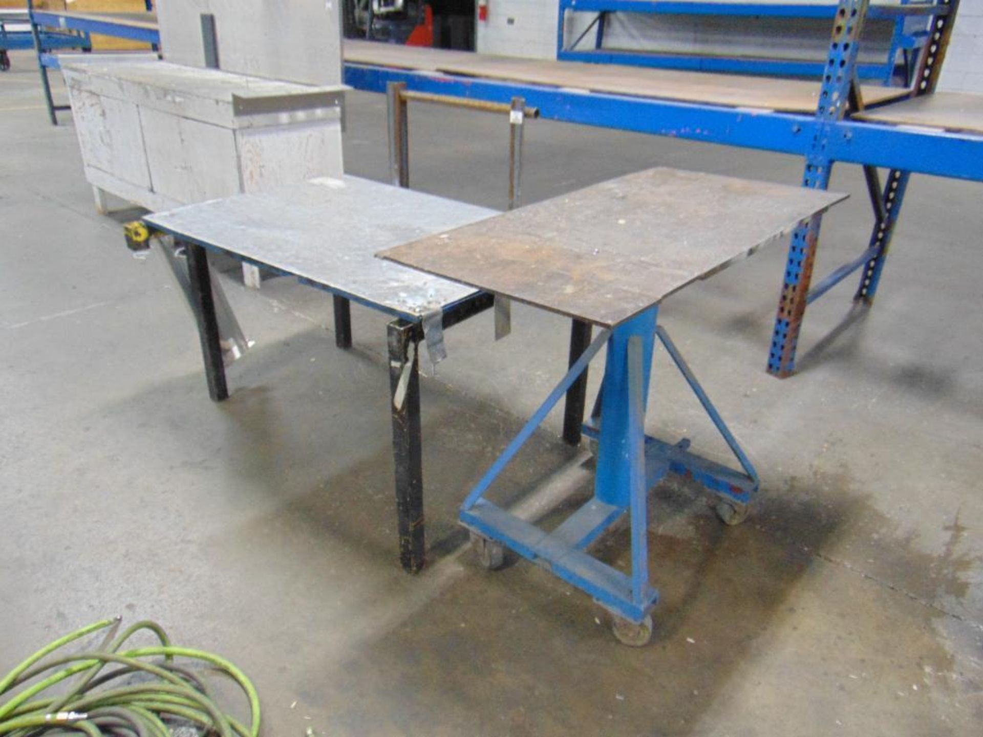 Steel Cart and Table