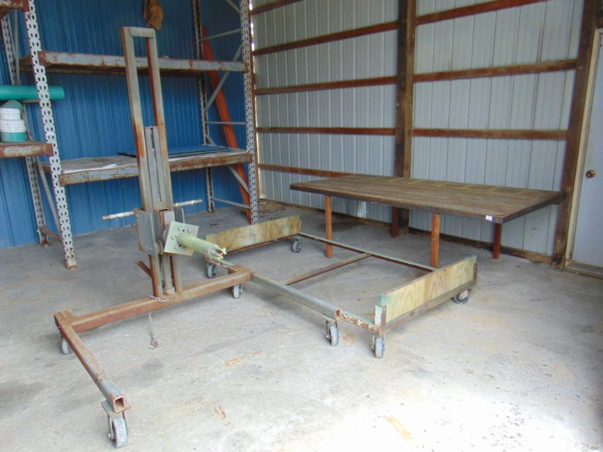 Steel Table, Cart, and Flipper*