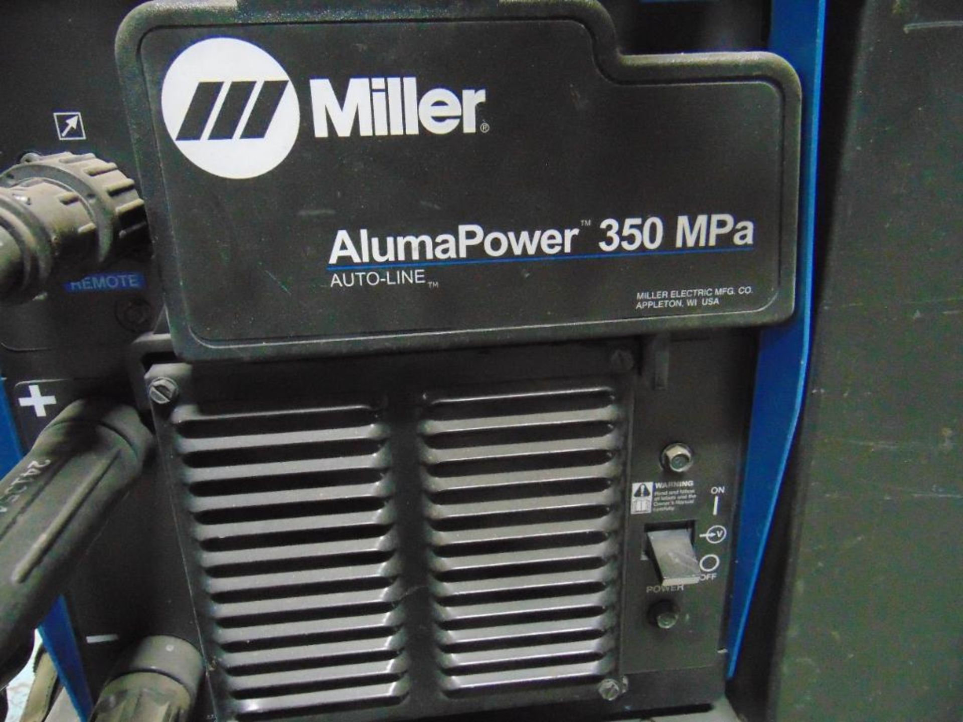 Miller Aluma Power 350 MPA Mig Welder - Image 6 of 10