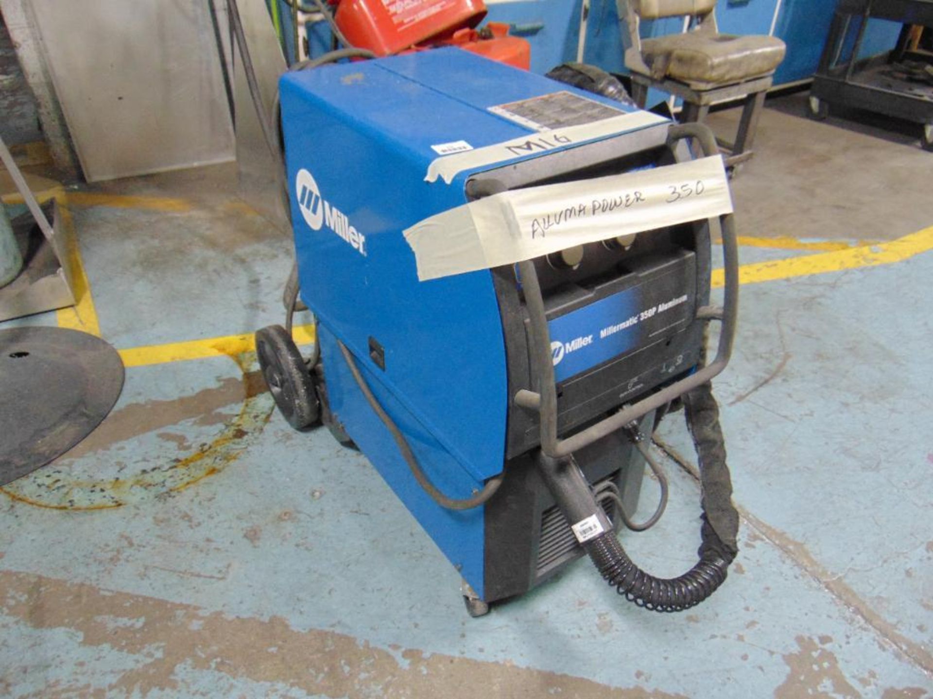 Miller Millermatic 350P Aluminum Mig Welder - Image 4 of 8