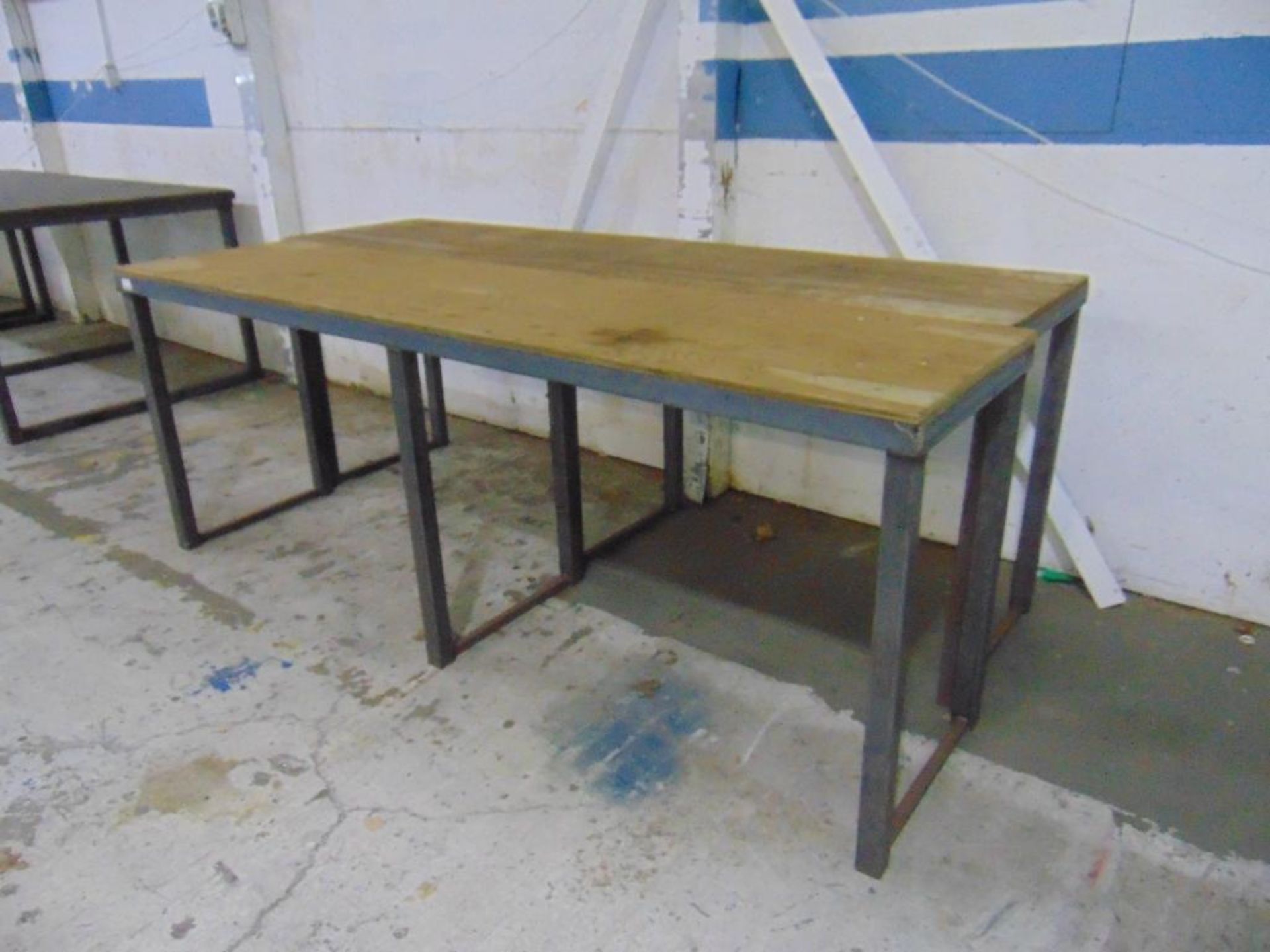 2 Steel Tables* - Image 2 of 2