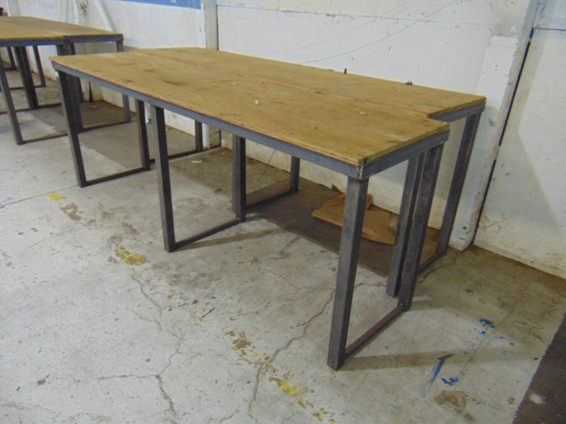 2 Steel Tables* - Image 2 of 2