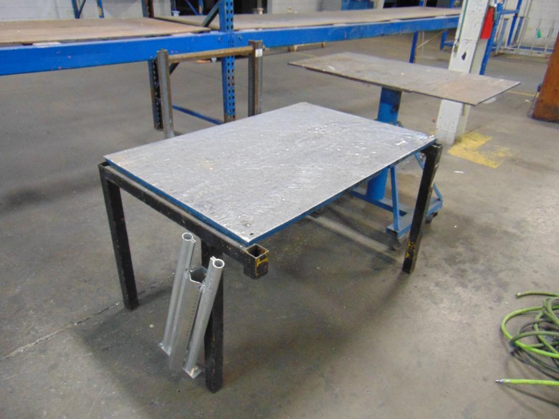 Steel Cart and Table - Image 4 of 4