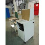 Metal Rolling Cabinet and Metal Table*