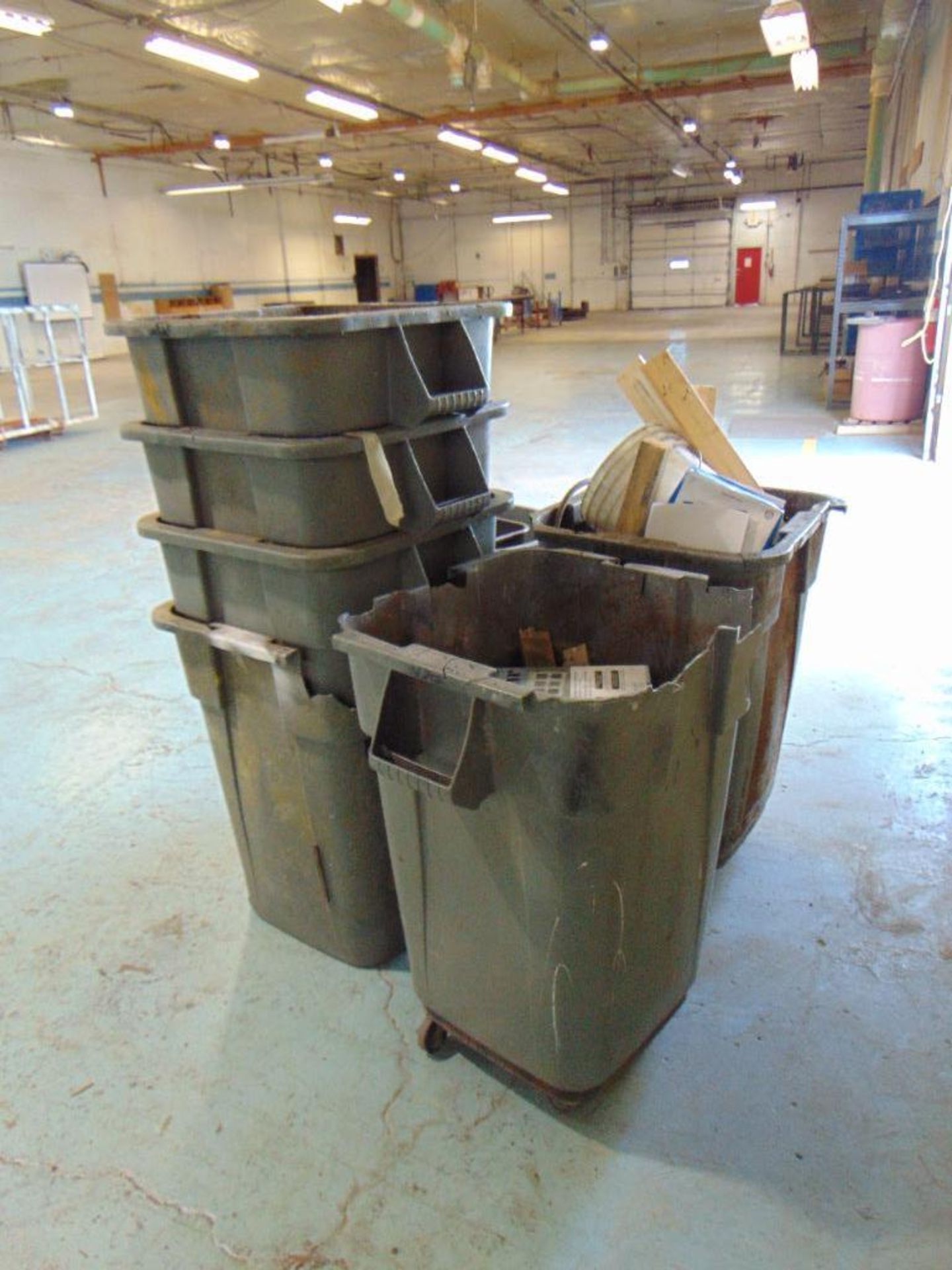 Lot of Trash Cans* - Image 2 of 2