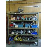 Steel Shelf and Contents*