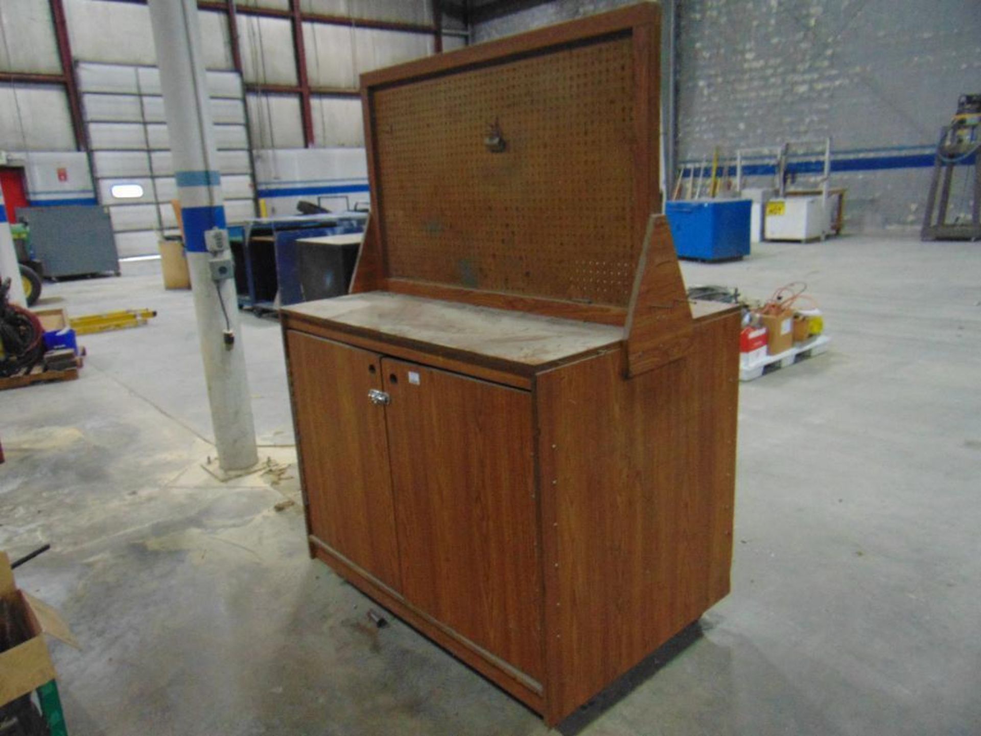 Wooden Bench and Filing Cabinet* - Image 6 of 18