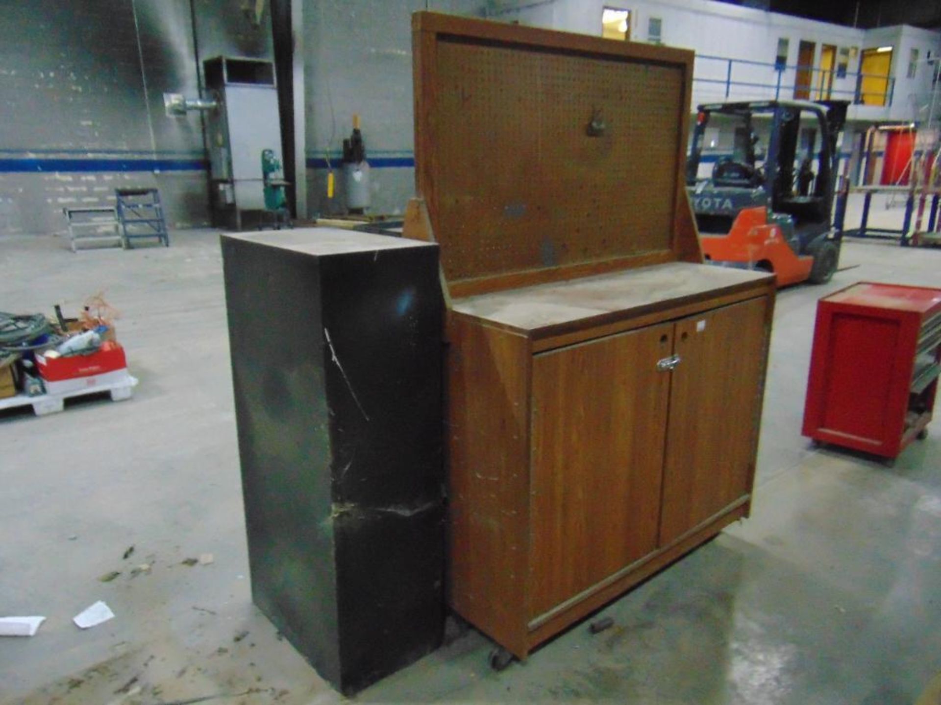 Wooden Bench and Filing Cabinet* - Image 4 of 18