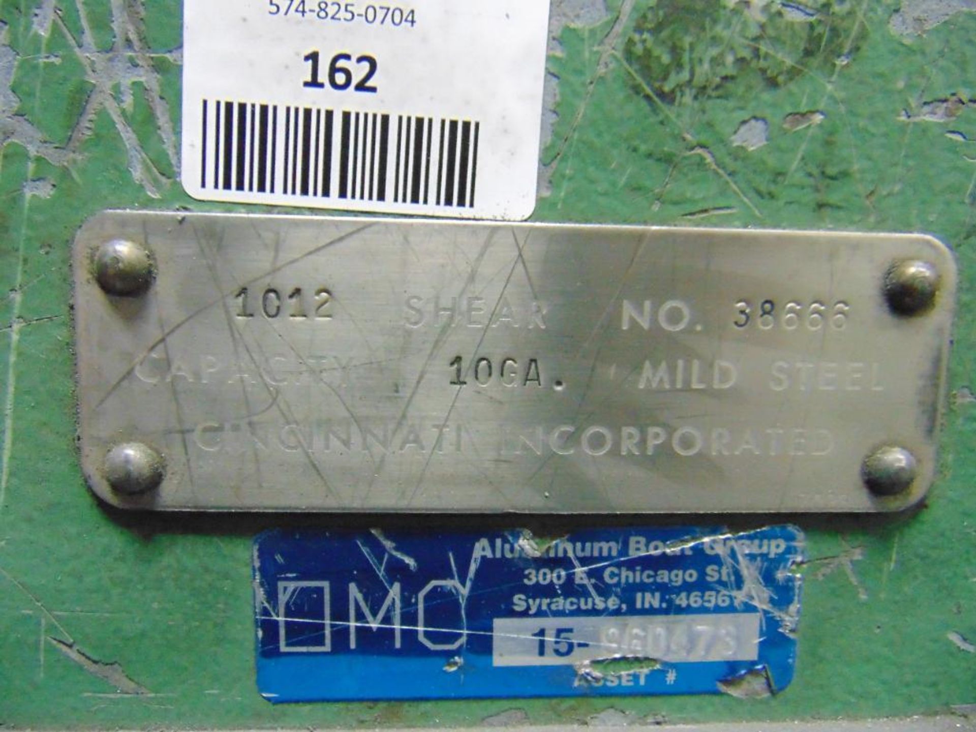 Cincinnati Model 1012 Metal Shear - Bild 7 aus 11