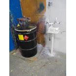 Paint Shaker and Steel Barrel with Waste*