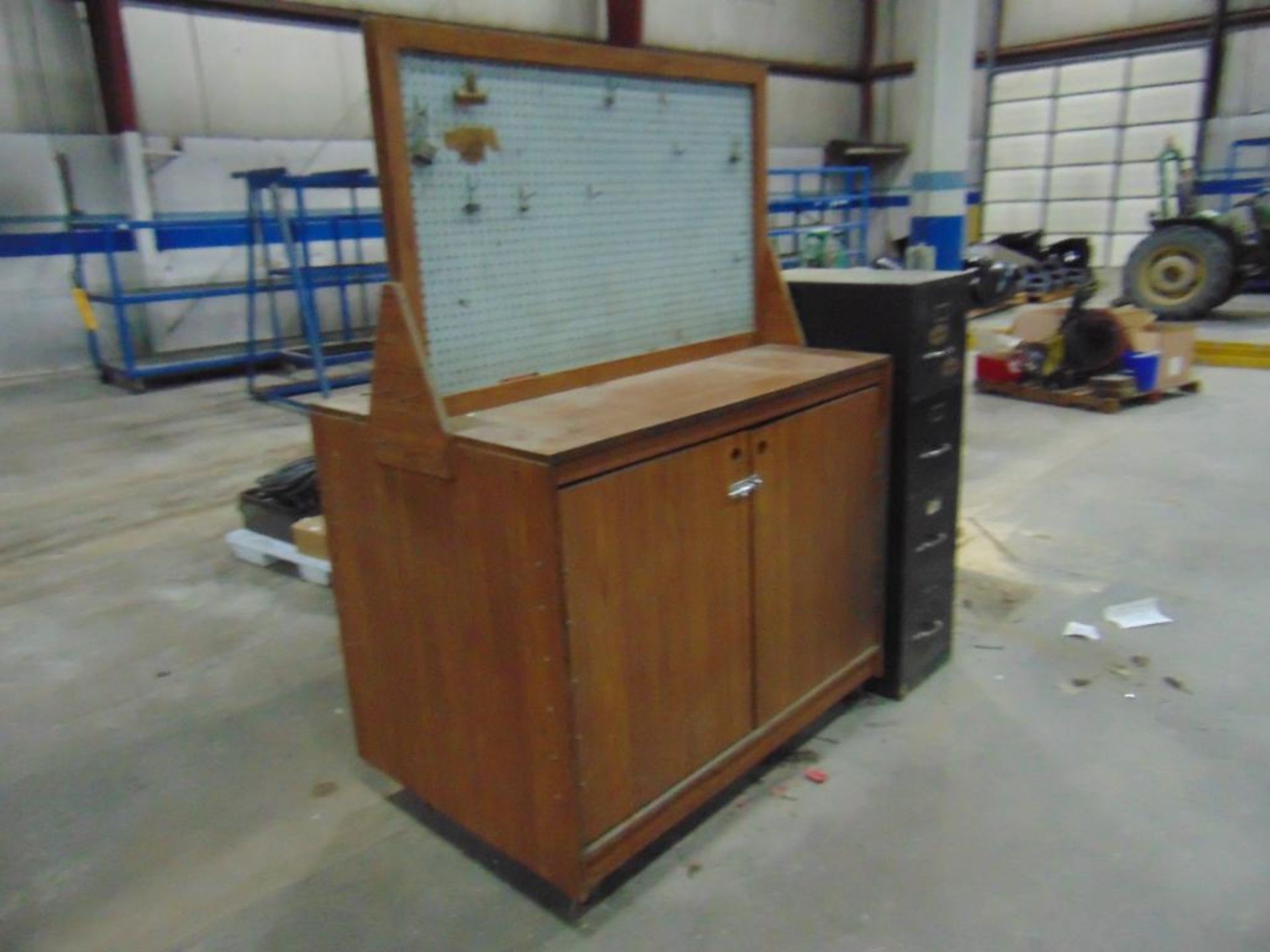 Wooden Bench and Filing Cabinet* - Image 7 of 18