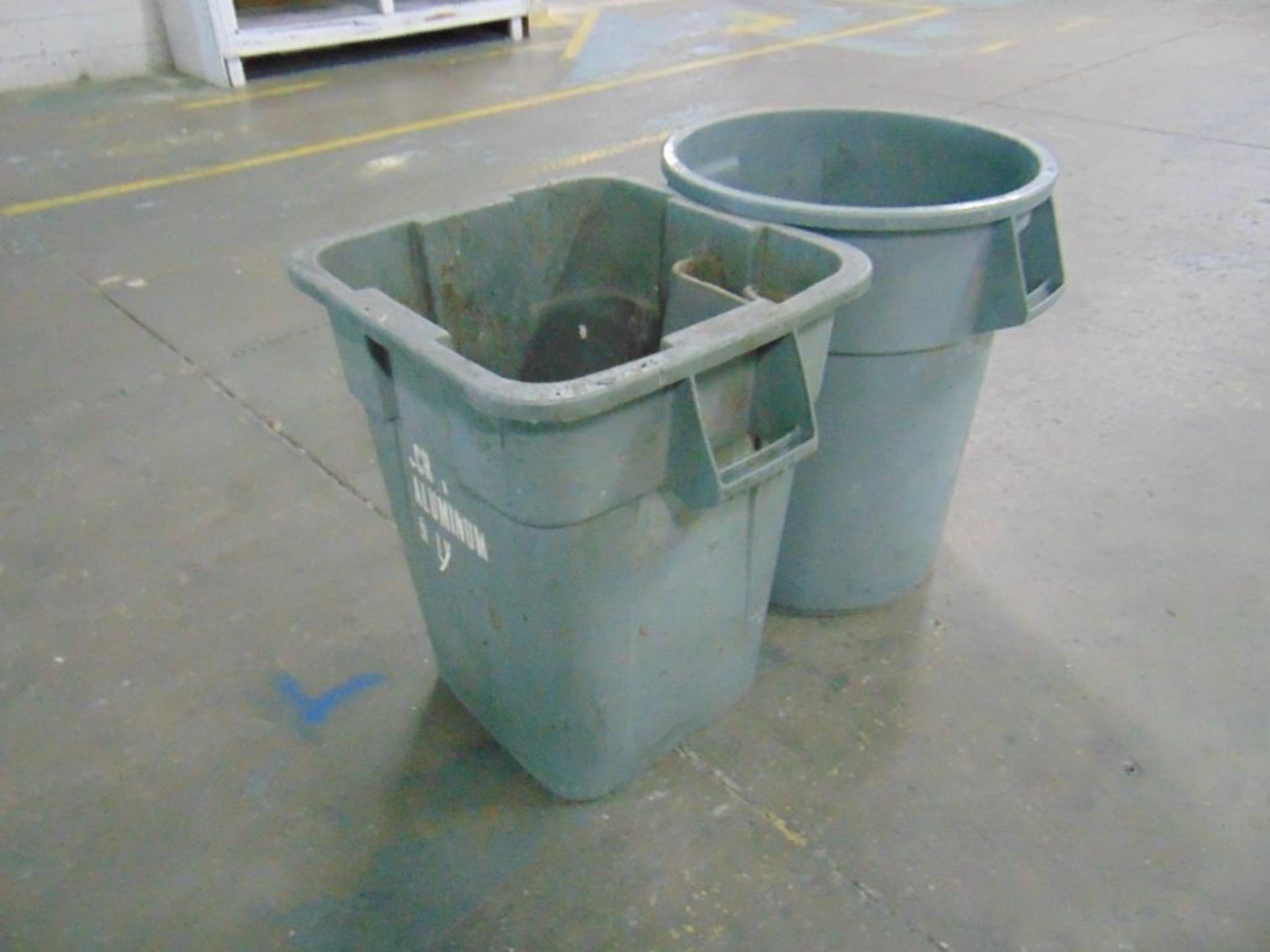 2 Trash Cans - Image 2 of 2