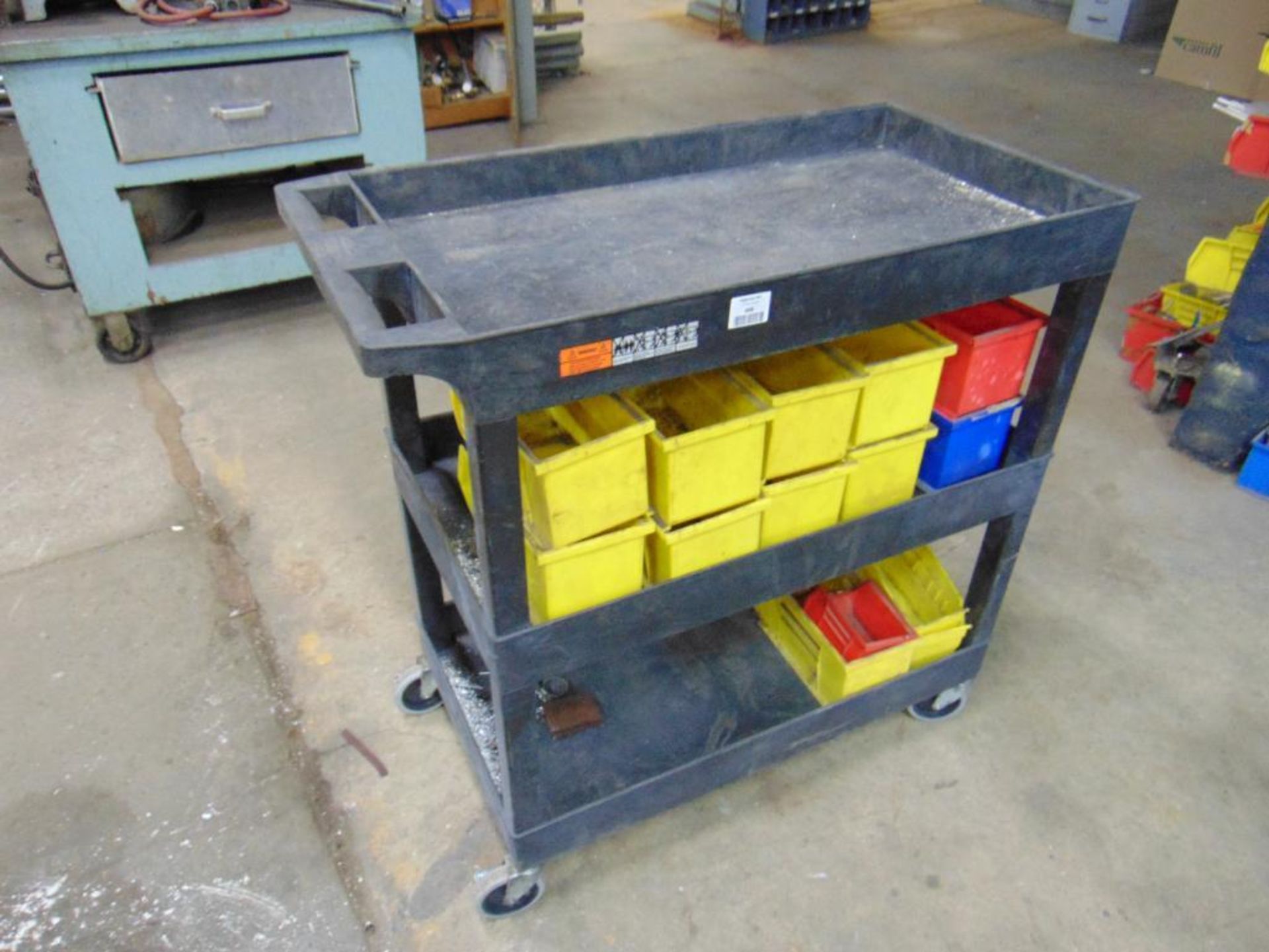 Rolling Cart and Contents*