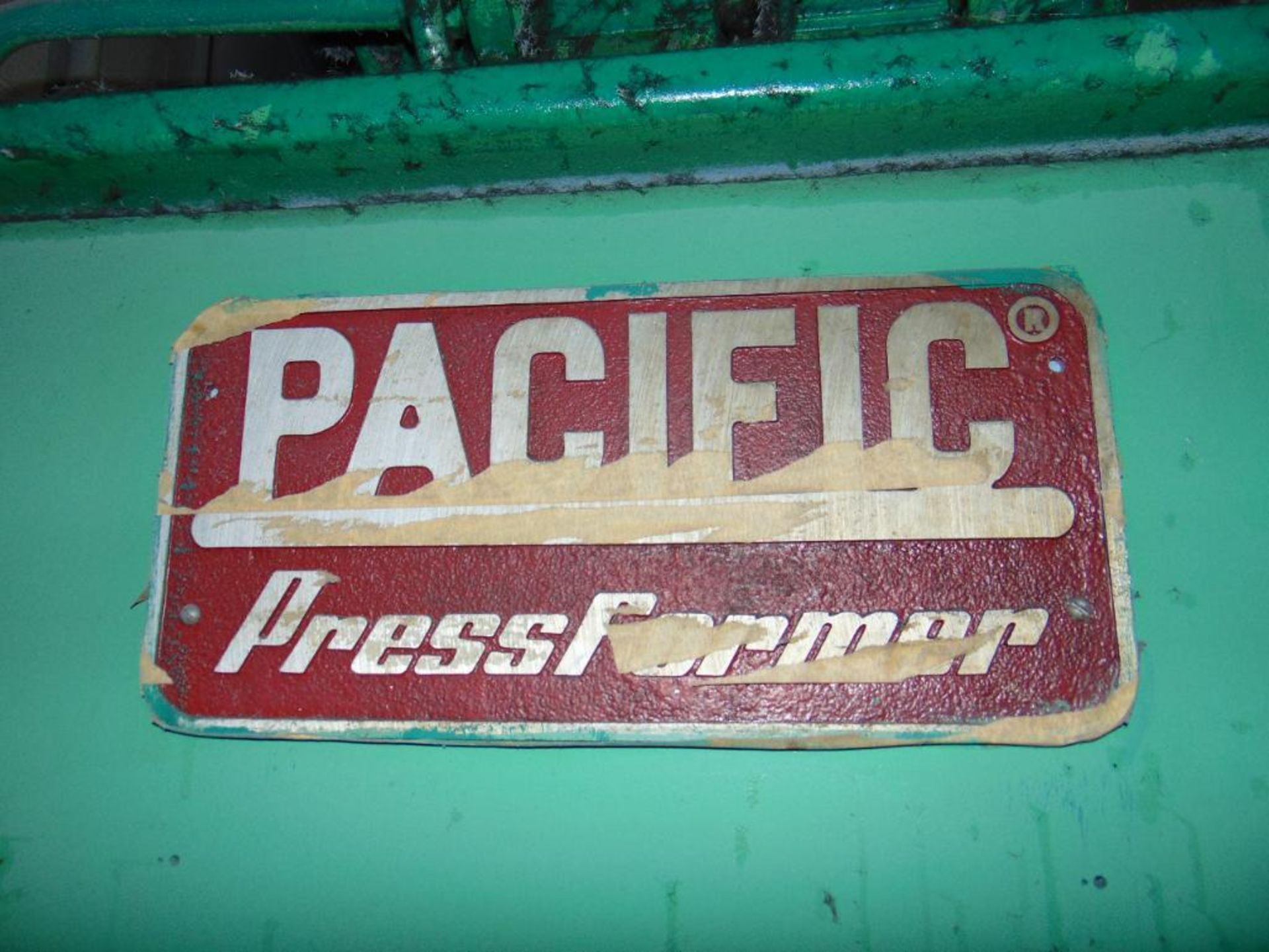 Pacific Model 50 PF Hydraulic Punch Press - Image 5 of 9