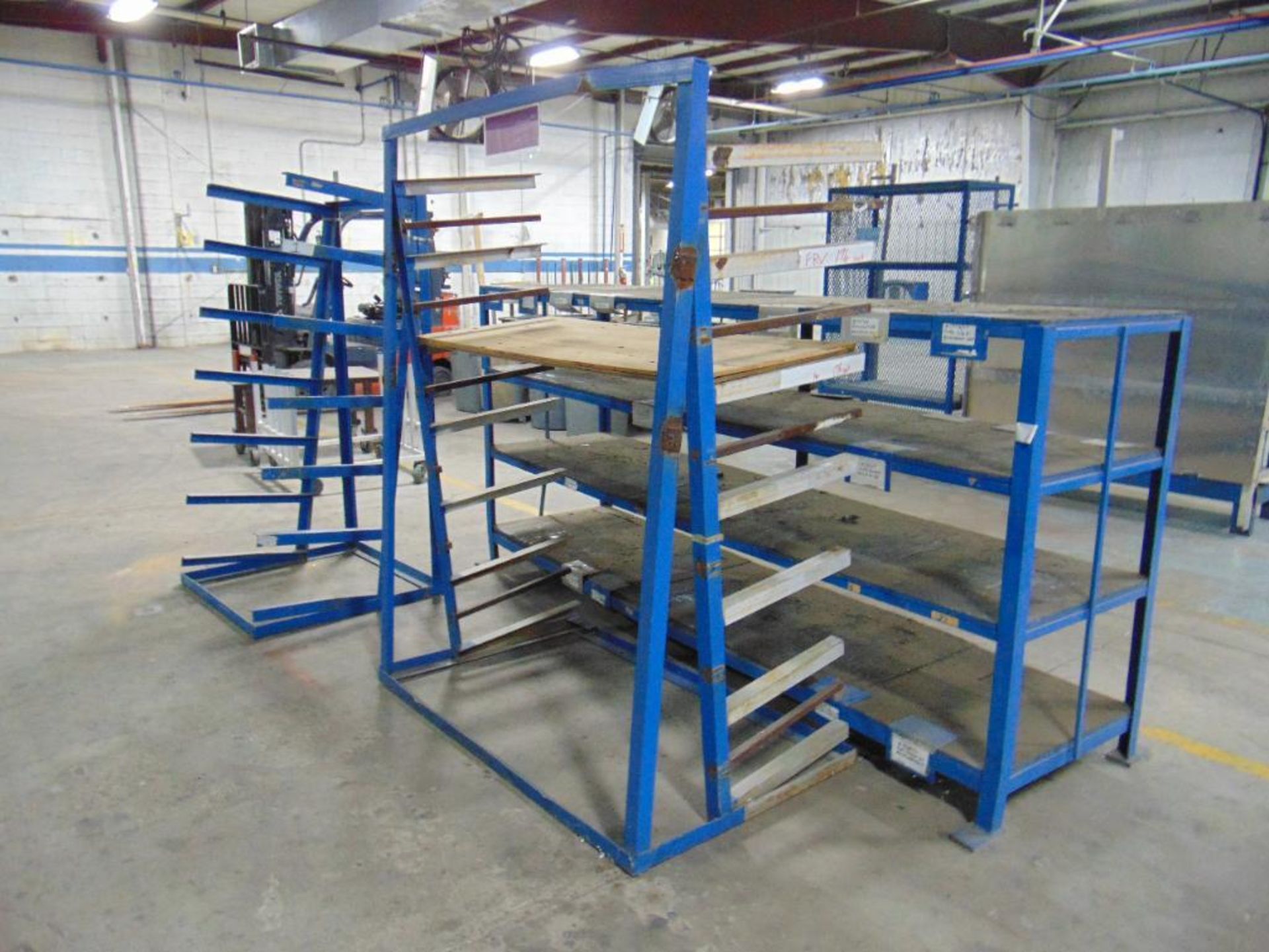 3 Steel Racks - Image 3 of 4