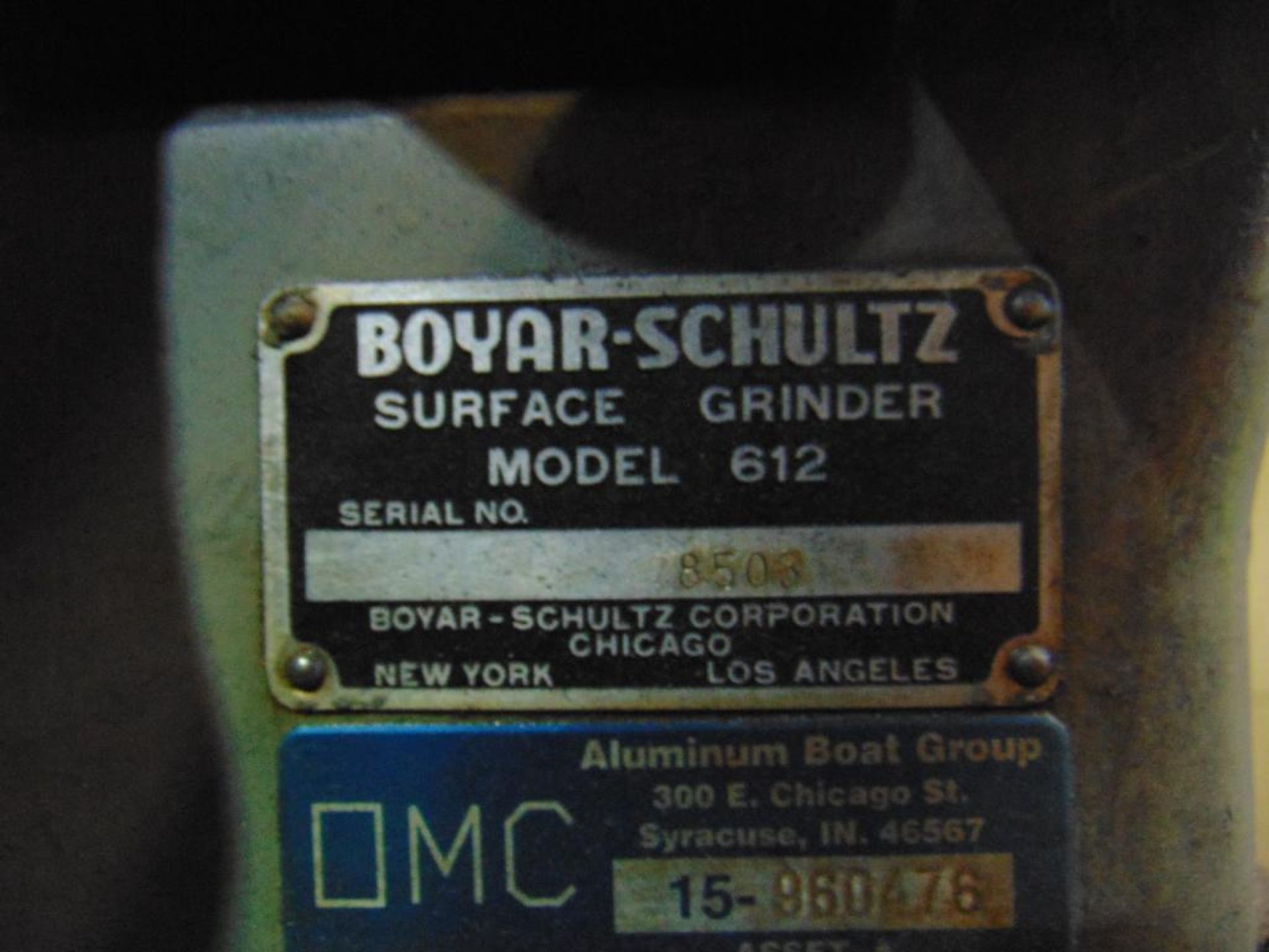 Boyar-Schultz Model 612 Surface Grinder - Image 7 of 7