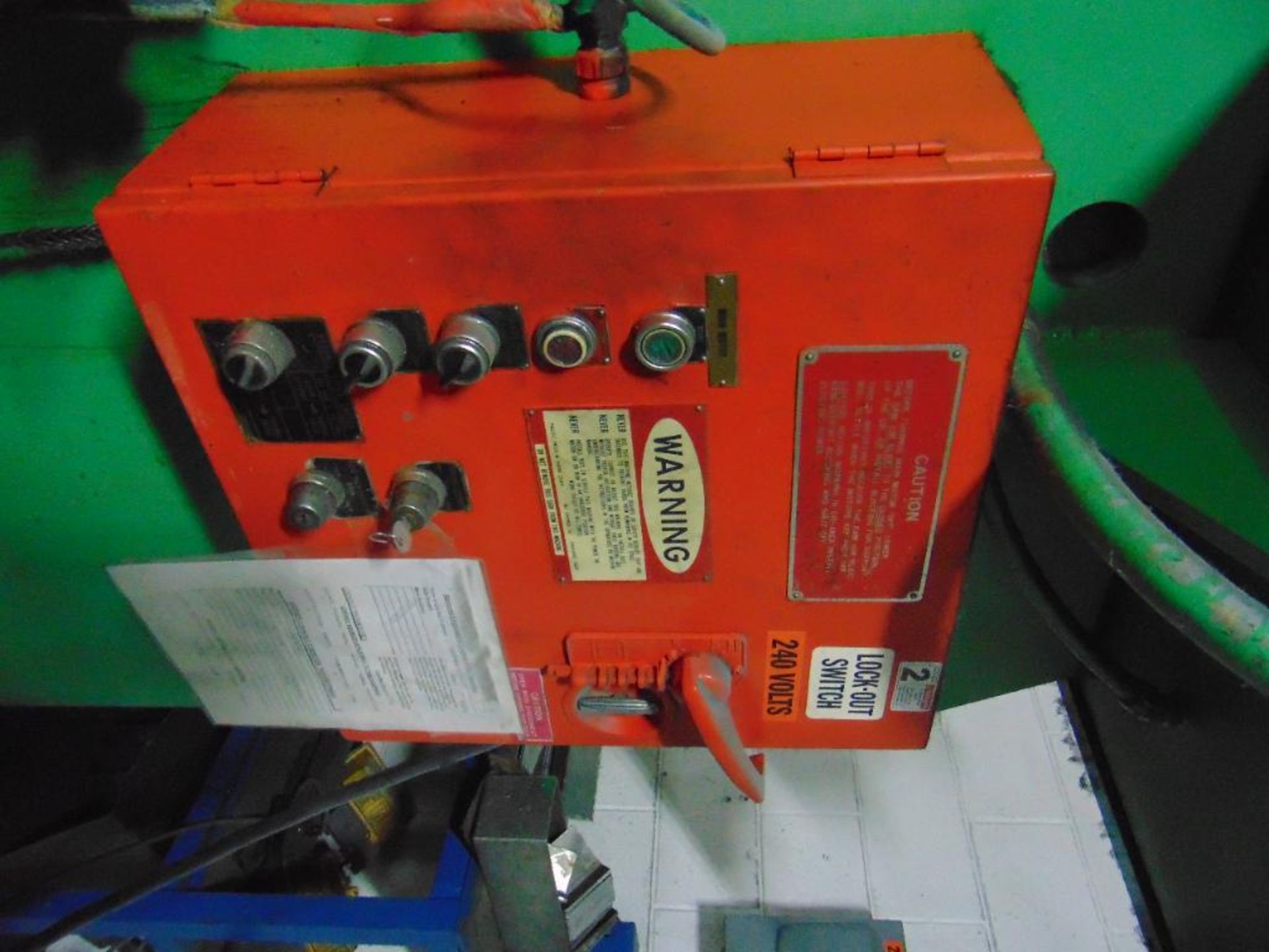 Pacific Model 50 PF Hydraulic Punch Press - Image 7 of 9