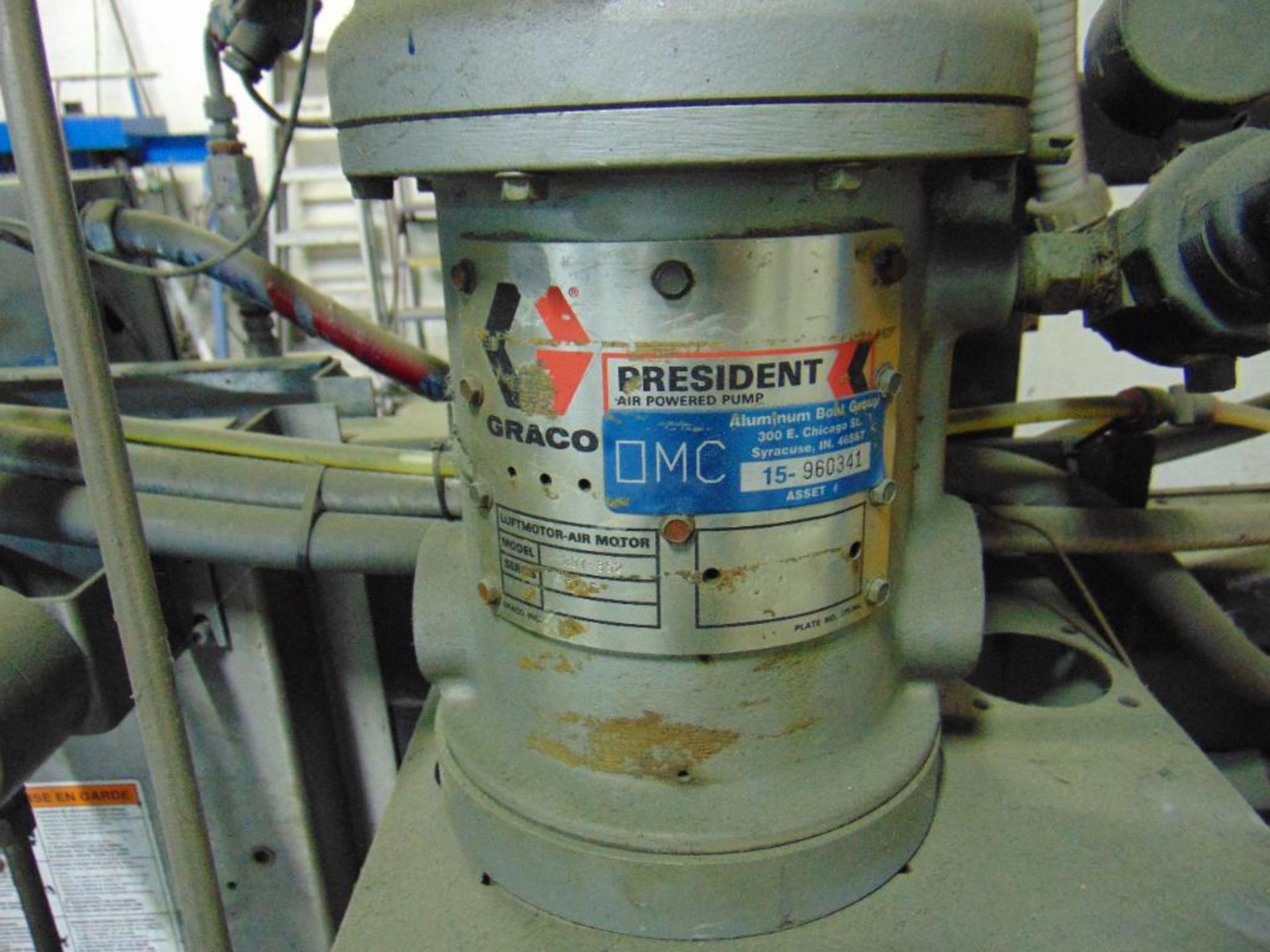 Graco Paint Pump and Mixer Setup - Image 15 of 22