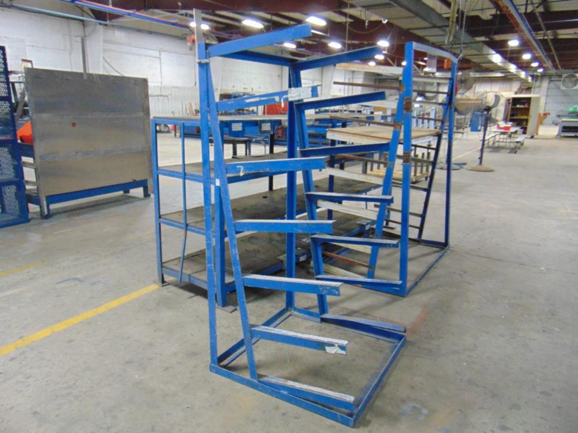 3 Steel Racks - Image 2 of 4